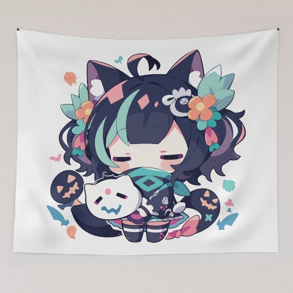 Item preview, Neko Noir designed and sold by Chibi Cat Art Corner.