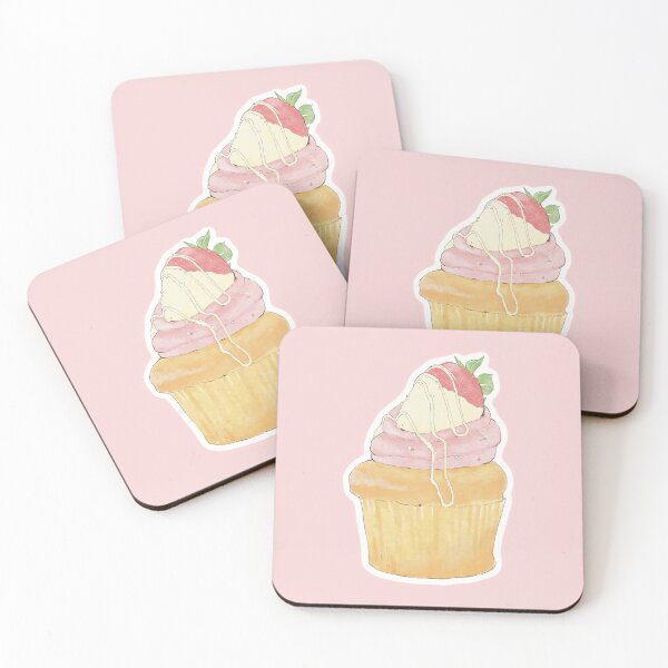 Item preview, Strawberry Cupcake designed and sold by rui-sketchbook.