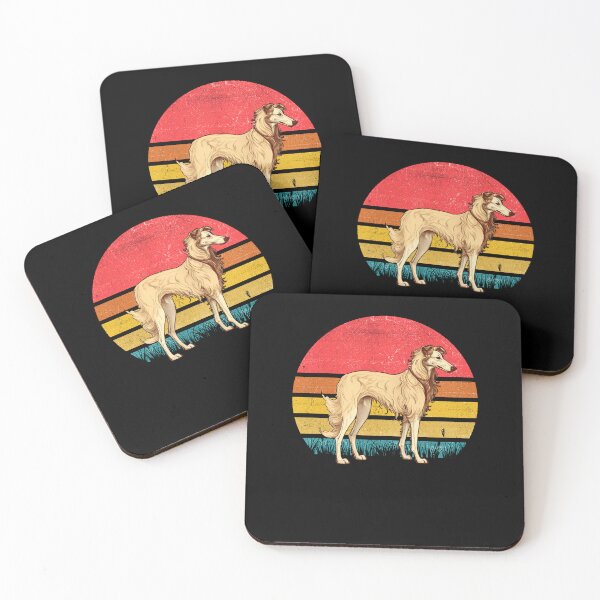 Item preview, Silken Windhound Vintage Retro Sunset designed and sold by rafaeltto.