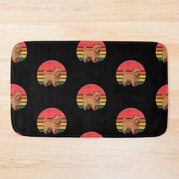 Item preview, Silky Terrier Vintage Retro Sunset designed and sold by rafaeltto.
