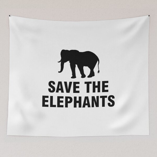 Item preview, Save the elephants designed and sold by allthetees.