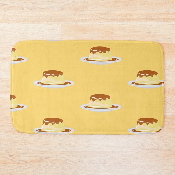 Item preview, flan on a plate designed and sold by yessebel.