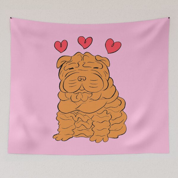 Item preview, Shar Pei Love designed and sold by SaradaBoru.