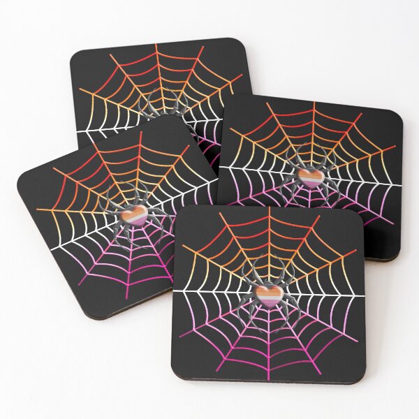Item preview, Heartspider Lesbian Pride with Web designed and sold by TheirChoice.