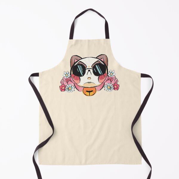 Item preview, puppycat cute angry kitty with flowers designed and sold by lunaticpark.
