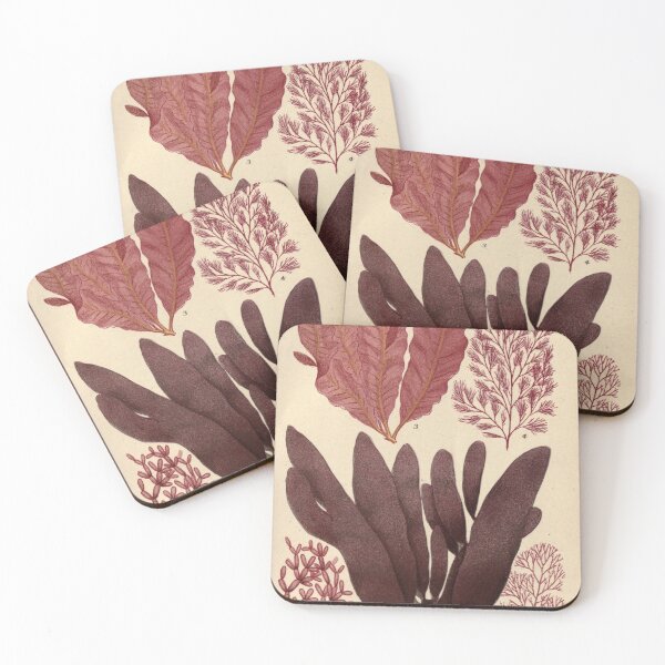 Item preview, Vintage seaweed digital print designed and sold by dcrc.