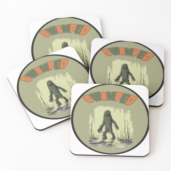 Item preview, Swamped/Swamp Monster - Halloween  designed and sold by mustbemalik.