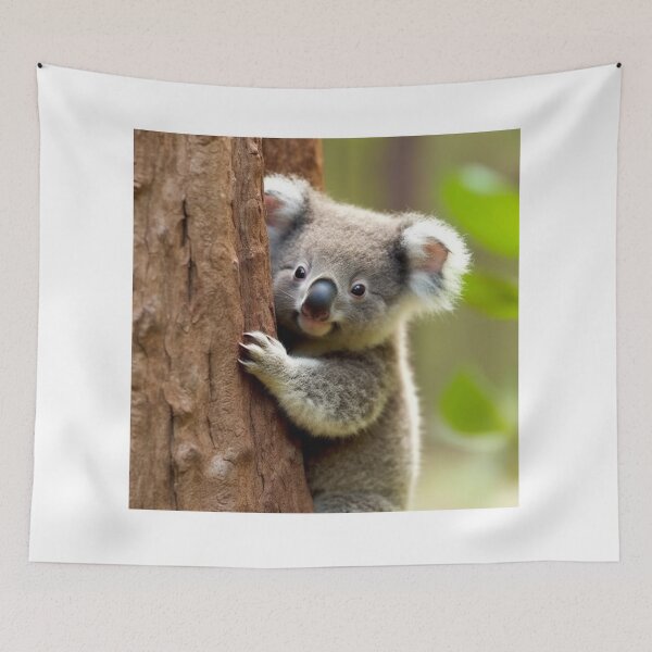 Item preview, Cute Koala Bear - Cute Baby Animals  designed and sold by baby-animal-art.