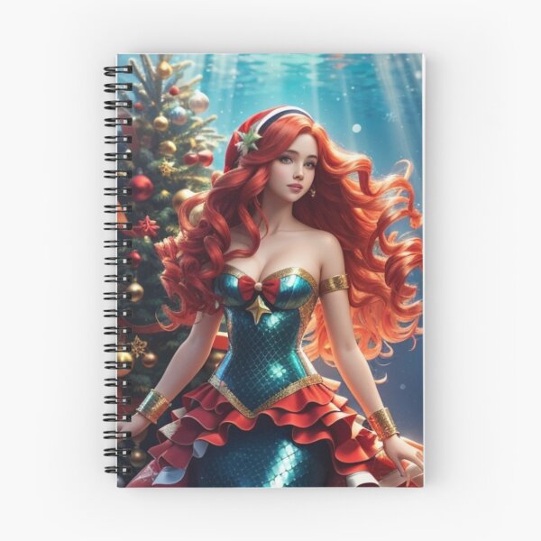 Item preview, Feliz Navidad In Merpeople Land designed and sold by SirenasWorld.