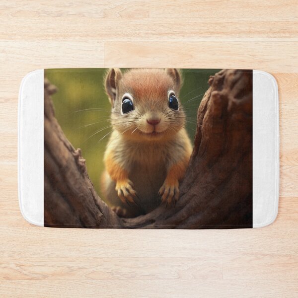 Item preview, Cute Squirrel - Cute Baby Animals  designed and sold by baby-animal-art.