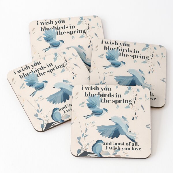 Item preview, I Wish You Love Classical Song - Wish You Bluebirds in the Spring designed and sold by MiniMosaic.