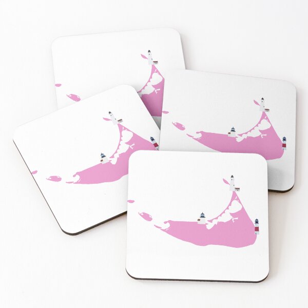 Item preview, Nantucket Map with Lighthouses designed and sold by nantucketgirl.