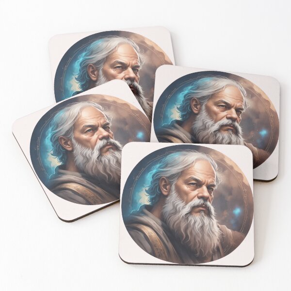 Item preview, Socrates Design Vll Style Philosopher Socrates Art Digital - AI Art designed and sold by StoicWarrior.
