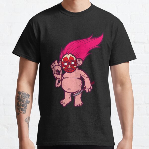 EVIL GOBLIN FACE - smiling, creepy, troll grin Mens T-Shirt