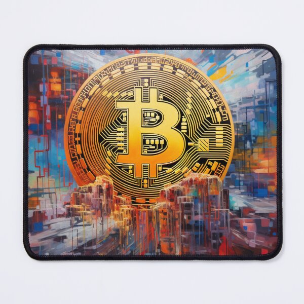 Item preview, Bitcoin Modern Art designed and sold by abundancevibes.
