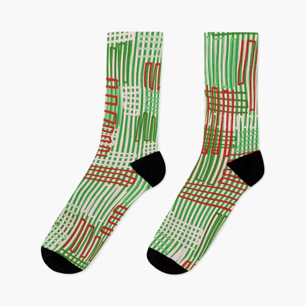 Item preview, Christmas Crinkle Line Geometric designed and sold by Sharon Schwalbe.