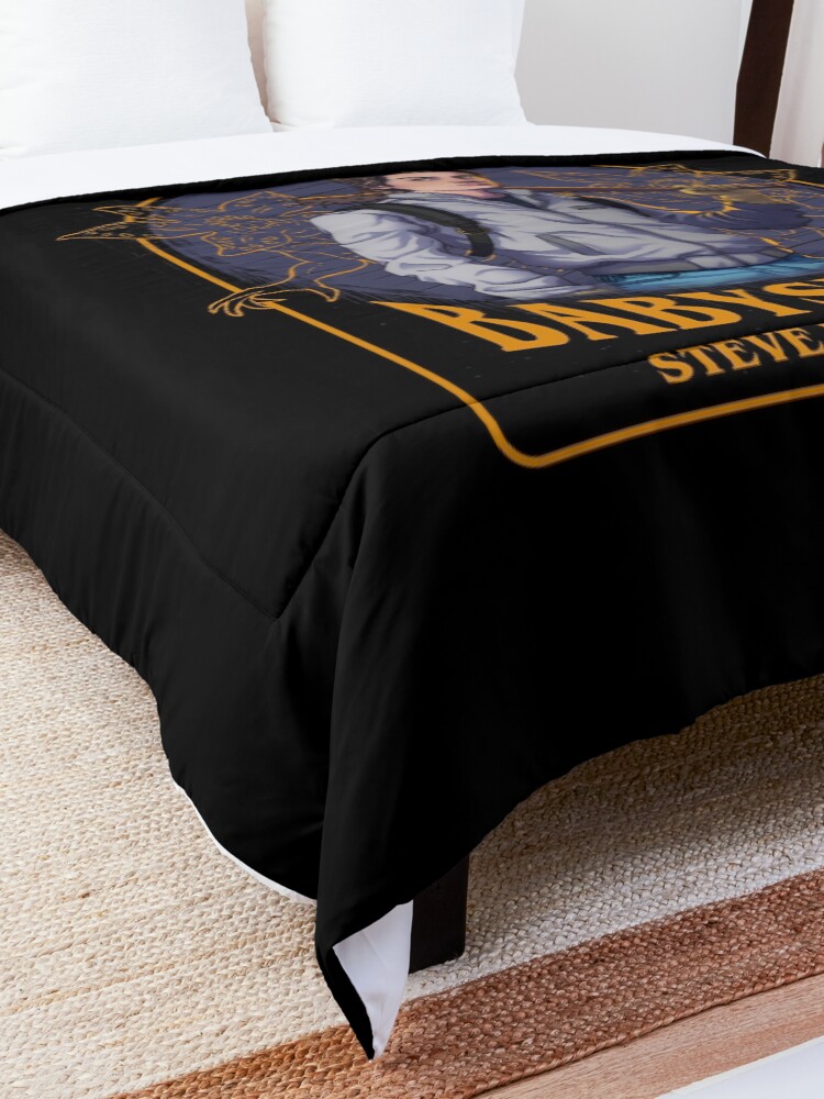 Thumbnail 5 of 6, Comforter, Stranger Things Steve Harrington designed and sold by ActiveNerd.