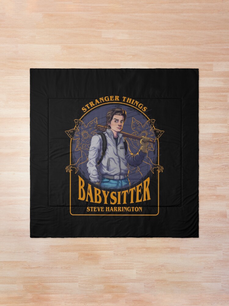 Thumbnail 1 of 6, Comforter, Stranger Things Steve Harrington designed and sold by ActiveNerd.
