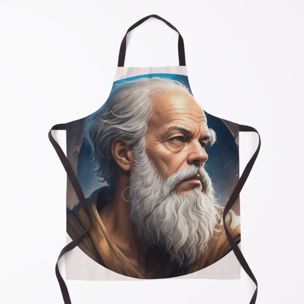 Artikelvorschau, Socrates Design Vlll Style Philosoph Socrates Art Digital - AI Art entworfen und verkauft von StoicWarrior.