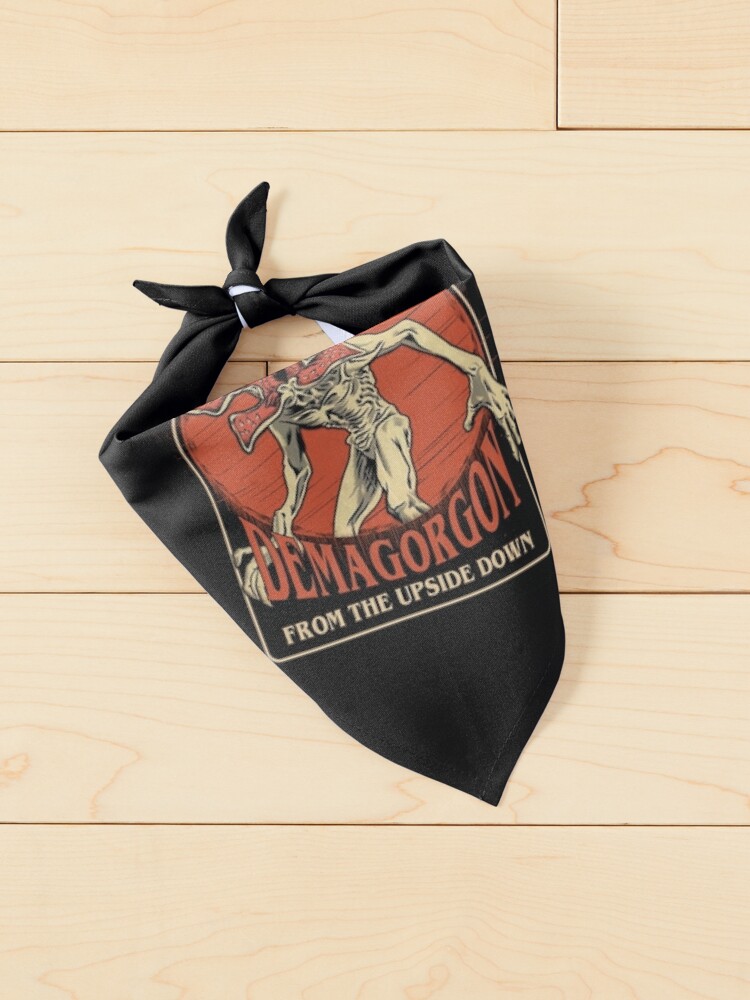 Pet Bandana, Stranger Things Demagorgon designed and sold by ActiveNerd