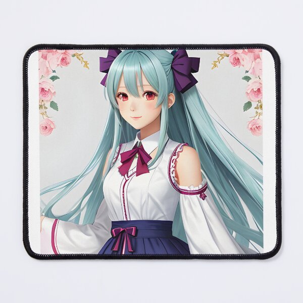 Item preview, Sapphire Serenity: The Tale of the Cute Blue-Haired Anime Girl designed and sold by cpuebla2.