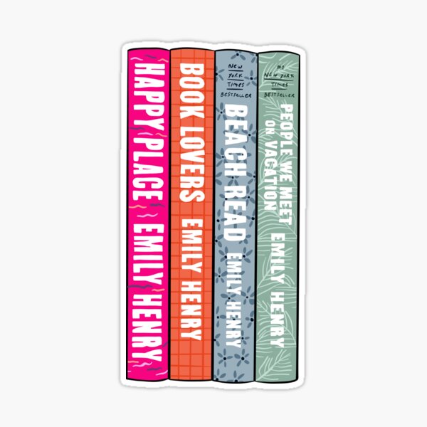 Ali Hazelwood book stack Poster for Sale by PaintedByJamie