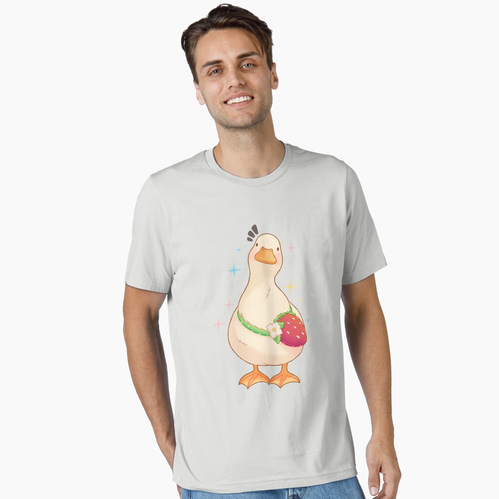 Vista previa del artículo con la obra «Camiseta esencial», diseñado y vendido por CuteBlueArt.