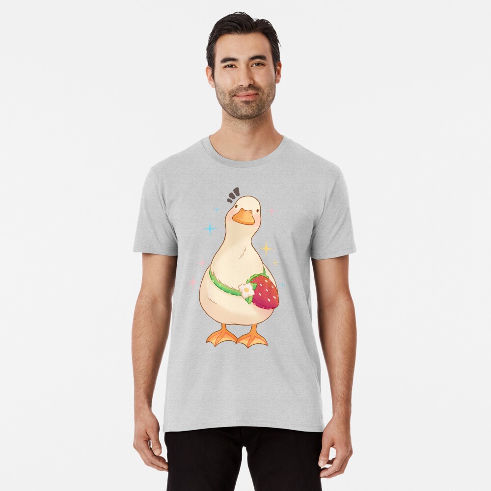 Vista previa del artículo con la obra «Camiseta premium», diseñado y vendido por CuteBlueArt.