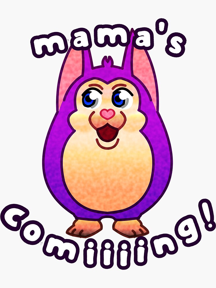 Tattletail Print Sticker for Sale by gusherbug