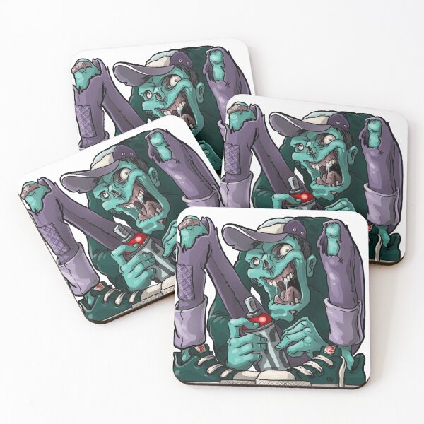 Item preview, All in a Square of Zombie,zombie t-shirt gift, designed and sold by Gazo freeze  ★★★★★.
