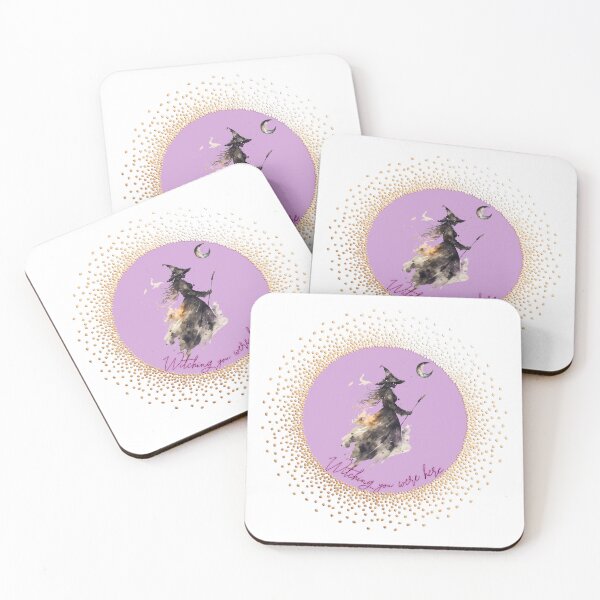 Item preview, Witching you were here!! Happy Halloween designed and sold by LighterLifeLove.