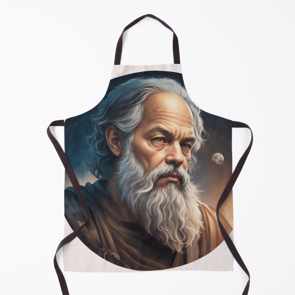 Artikelvorschau, Socrates Design lX Style Philosoph Socrates Art Digital - AI Art entworfen und verkauft von StoicWarrior.