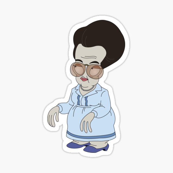 Vista previa del artículo con la obra « Ruby Zeldastein (Roger, la Persona Alienígena)», diseñado y vendido por PersonaFactory.
