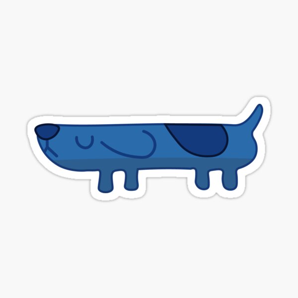 Item preview, Blue Long Dog designed and sold by Tripp Designs.