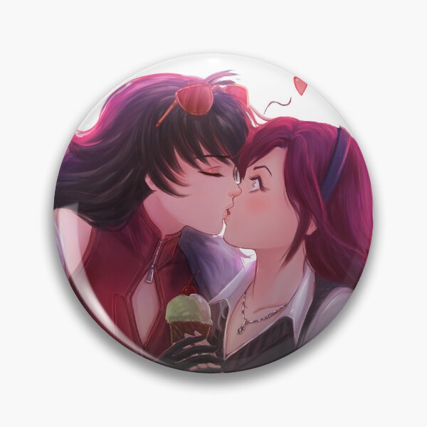 Item preview, Ice Cream Kiss - Rosebird designed and sold by Cyan Orange  Studio.