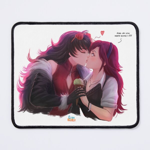 Item preview, Ice Cream Kiss - Rosebird designed and sold by Cyan Orange Studio.