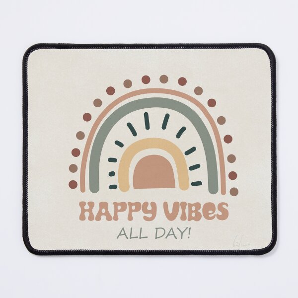 Item preview, Happy Vibes All Day - Soft Pastels designed and sold by DigThatPrint.