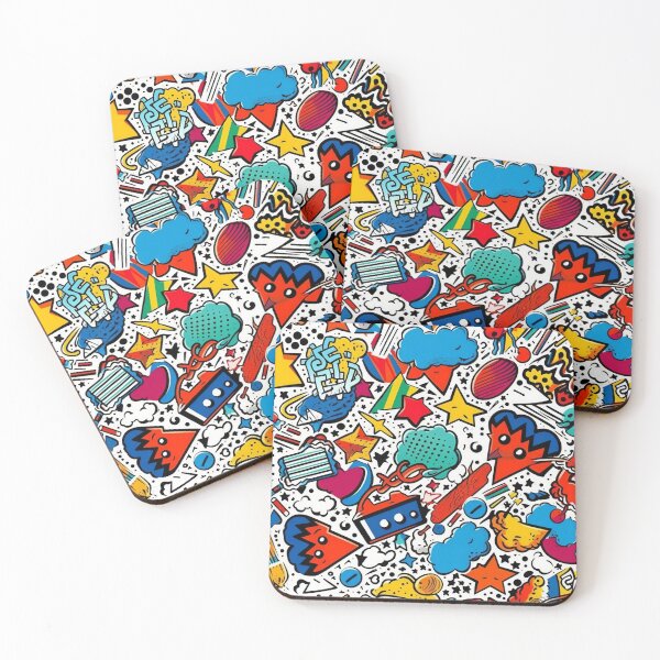 Item preview, Pop Art Style Pattern designed and sold by lessyun.