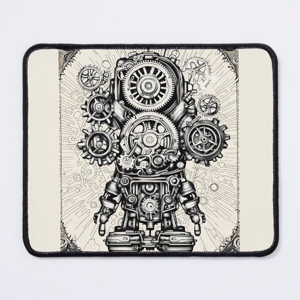 Item preview, Vintage Steampunk Robot designed and sold by CJMarchese.