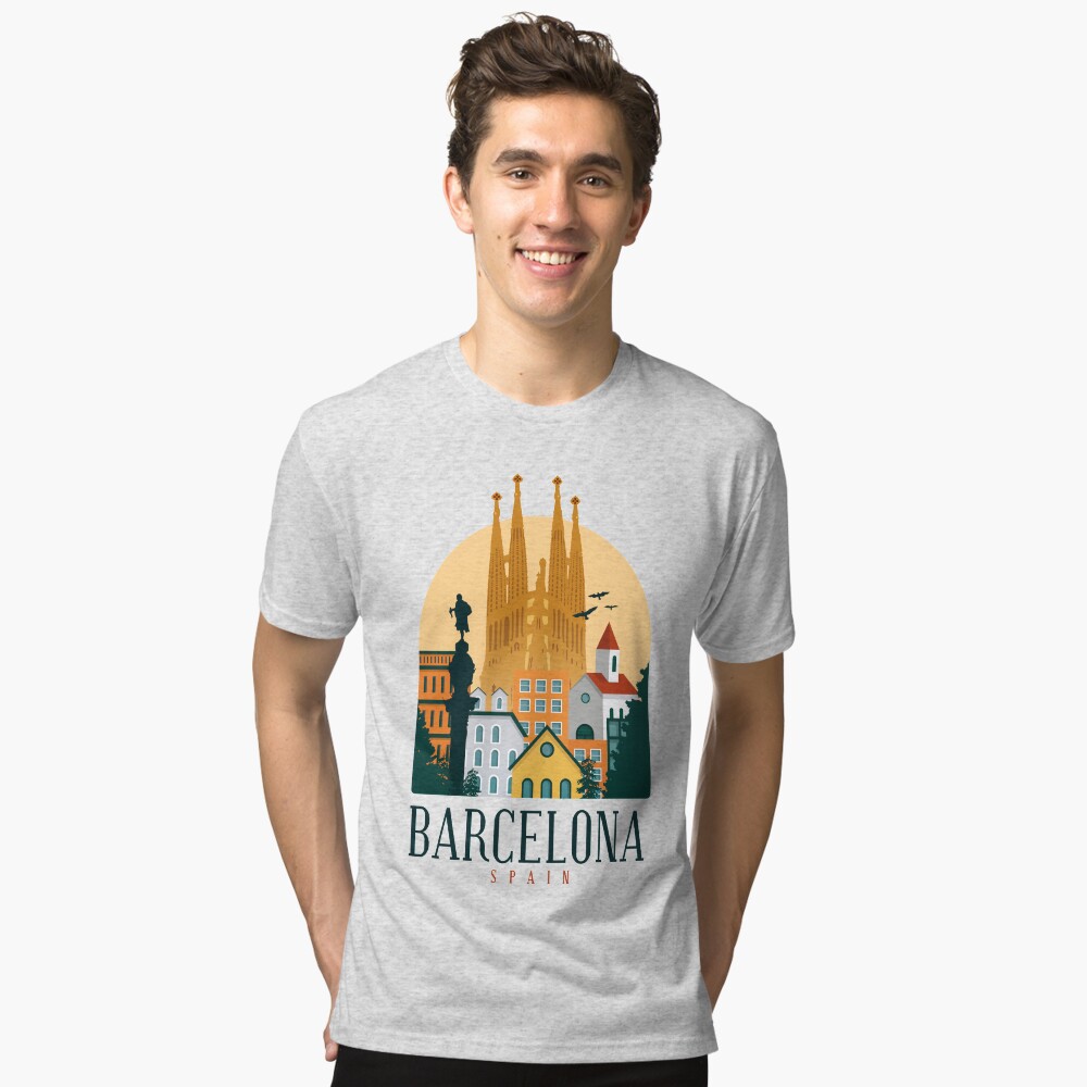 Item preview, Tri-blend T-Shirt designed and sold by D34THDesing.