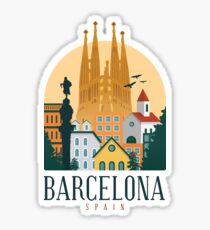 BARCELONA SPAIN Sticker