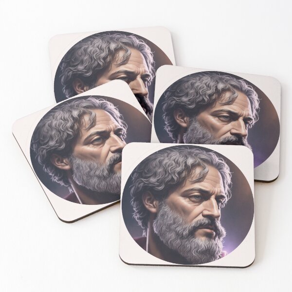 Item preview, Aristotle Design Vlll Style Philosopher Aristotle Art Digital - AI Art designed and sold by StoicWarrior.