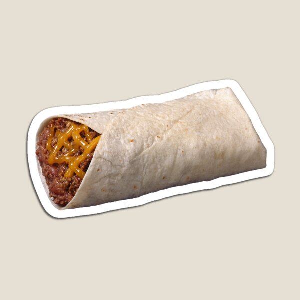 Burrito Taco Bell Three Cheese Blend Taco Bell Salsa Verde