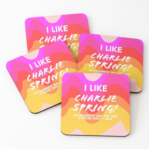 Item preview, ¡Me gusta la primavera de Charlie! - Diseño de cita Heartstopper designed and sold by MiniMosaic.