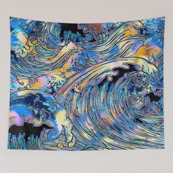 Item preview, Wave Forest - Ocean Waves designed and sold by NaturePrints.