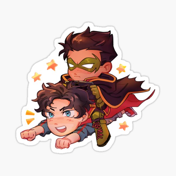 Item preview, Super Sons Sticker! [Damian Wayne & Jon Kent] designed and sold by supescrow.