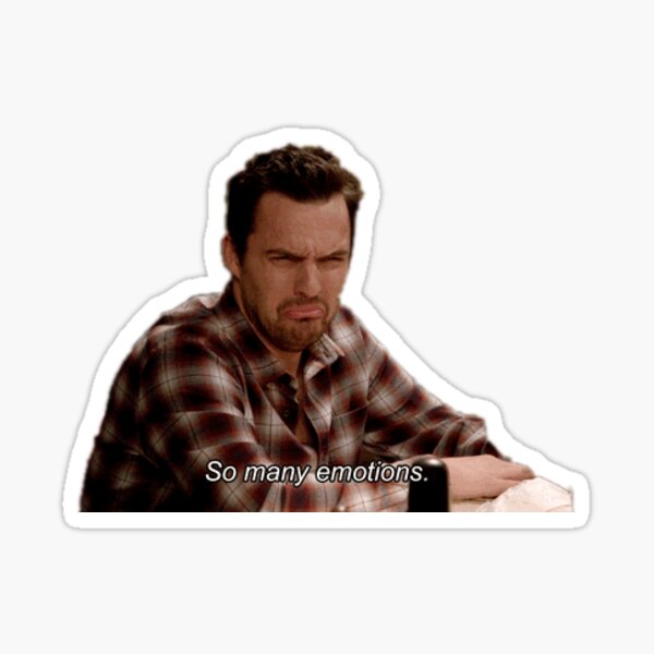 Nick Miller 2 Sticker