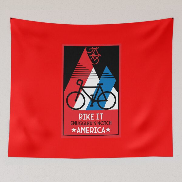 Item preview, Cycling Smuggler's Notch America designed and sold by happygiftideas.