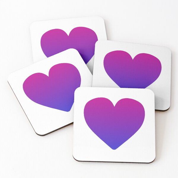 Item preview, Bisexual Pride Heart designed and sold by RogueFleaMarket.