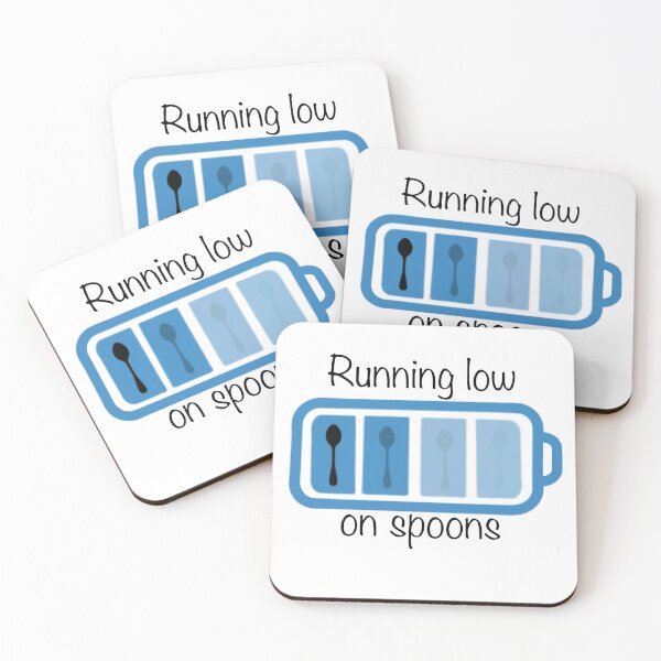 Item preview, Running Low on Spoons | Chronic Illness Awareness designed and sold by Be-Potsitive.
